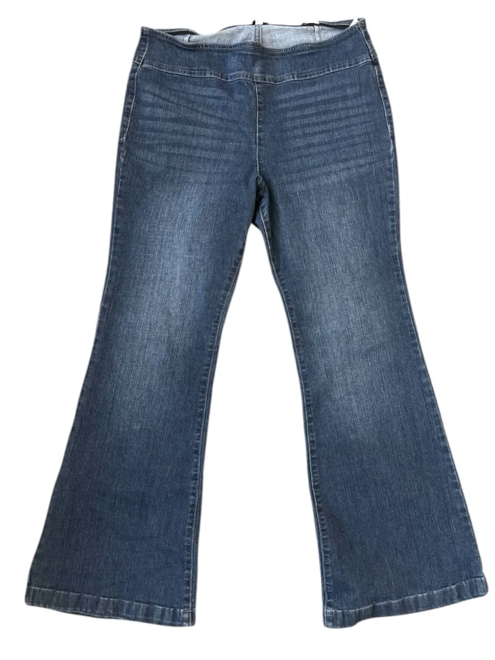 Sofia Jeans by Sofia Vergara Melisa Flare Jeans 14S Short Mid Rise Stretch Denim